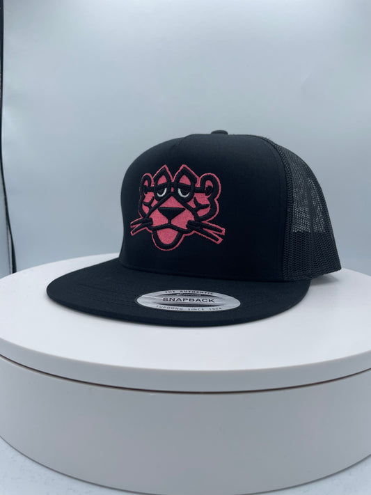 Panther Embroidery Trucker  Hat.
