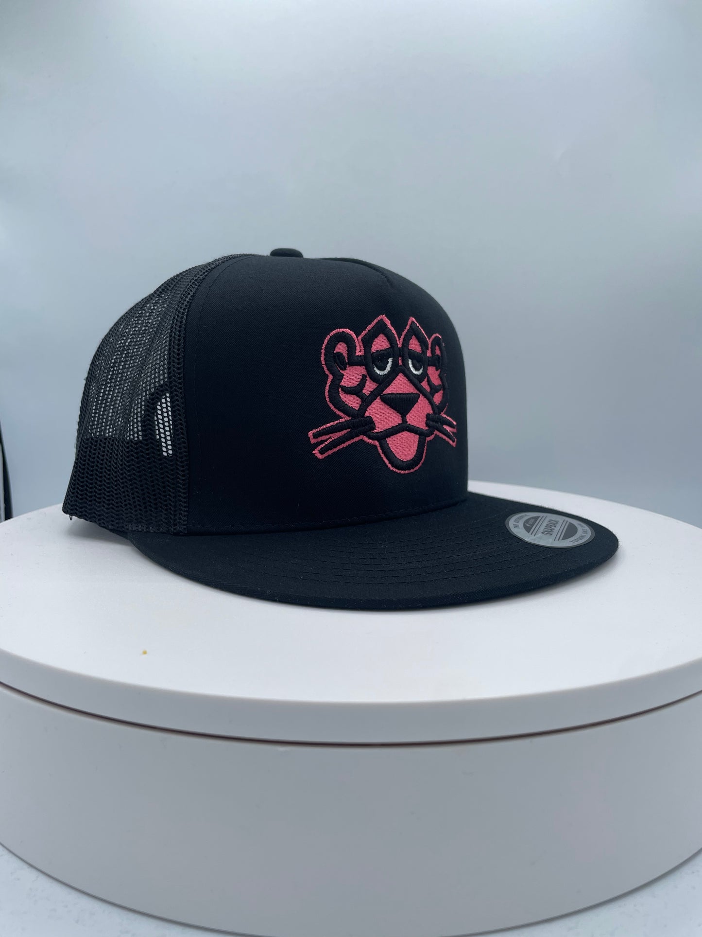 Panther Embroidery Trucker  Hat.