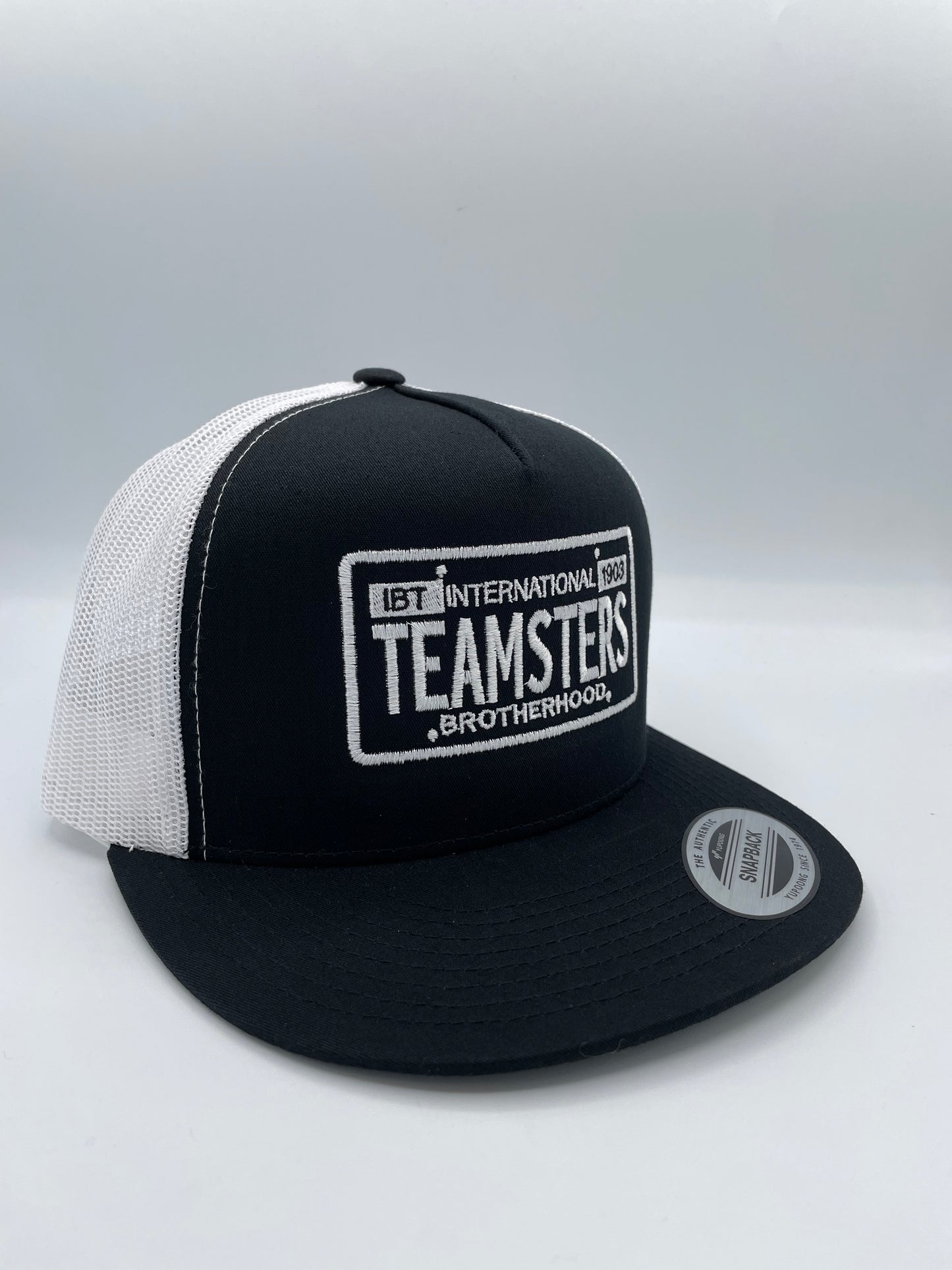 Teamsters Union License Plate Embroidered hat.