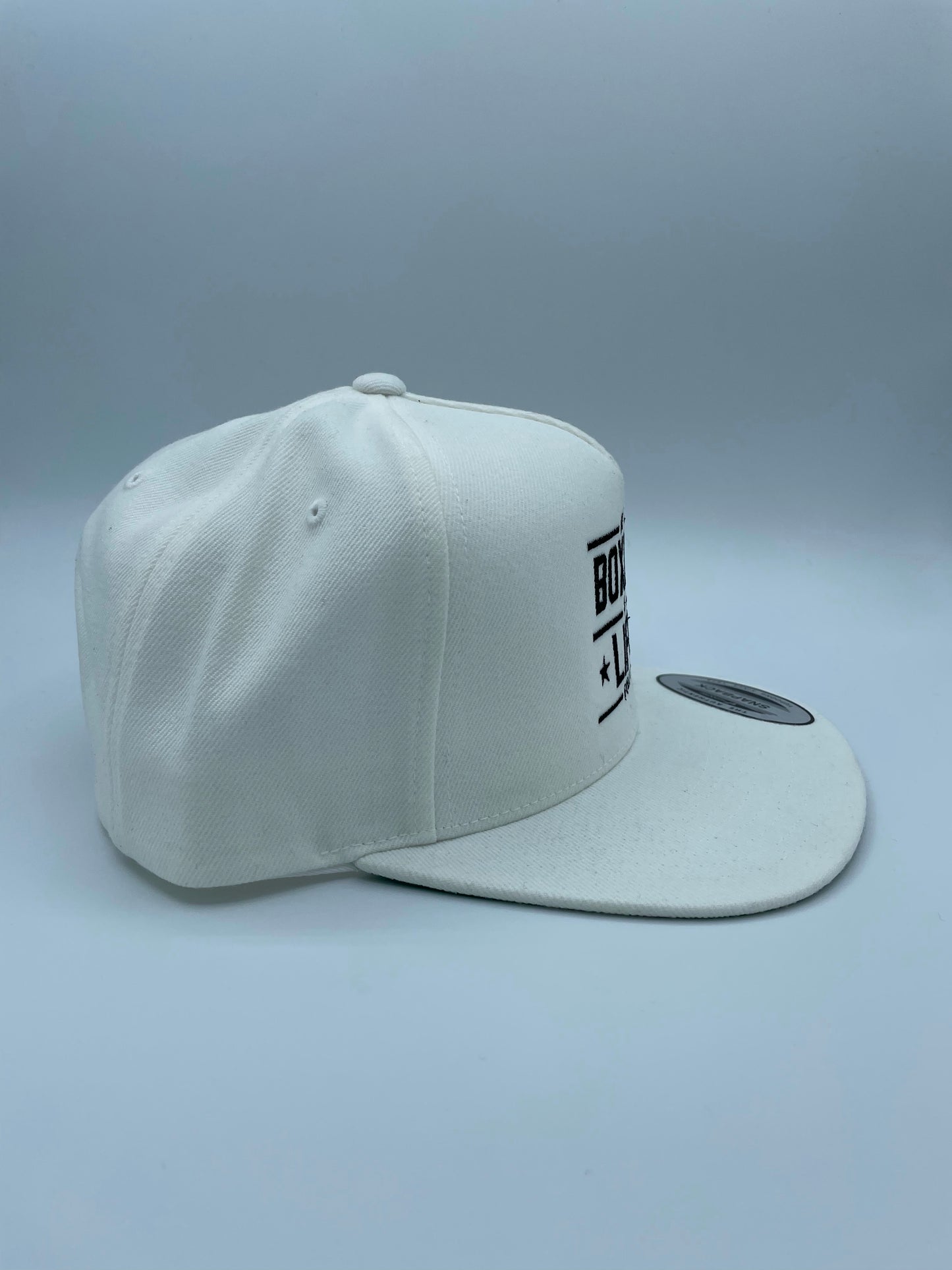 No Boxing No Life Embroider White Hat.