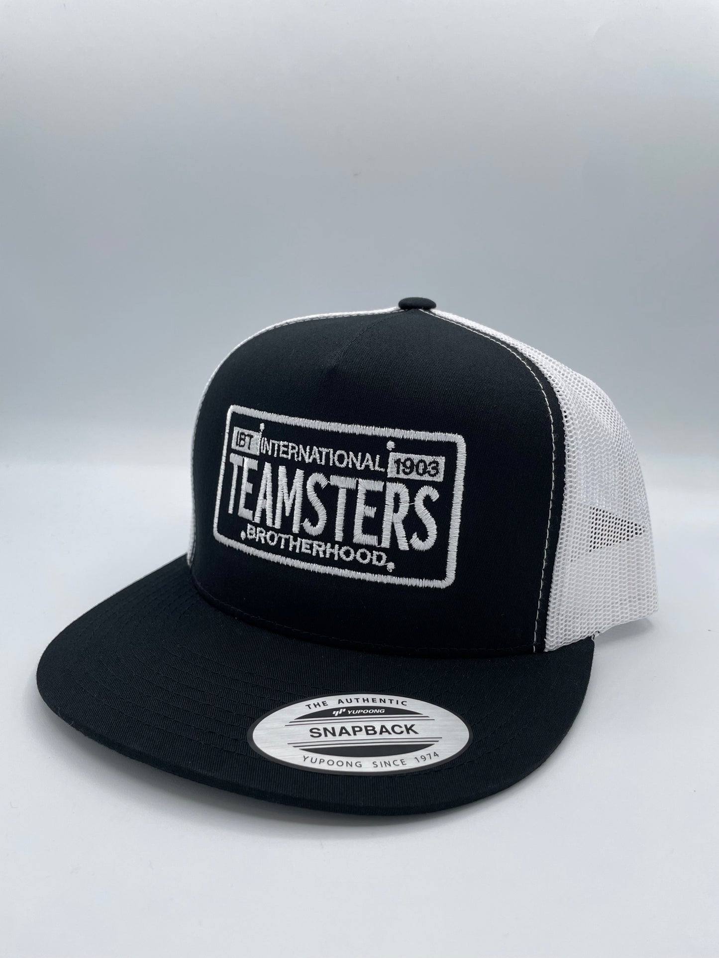 Teamsters Union License Plate Embroidered hat.