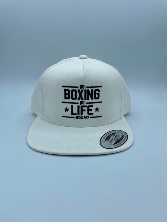 No Boxing No Life Embroider White Hat.