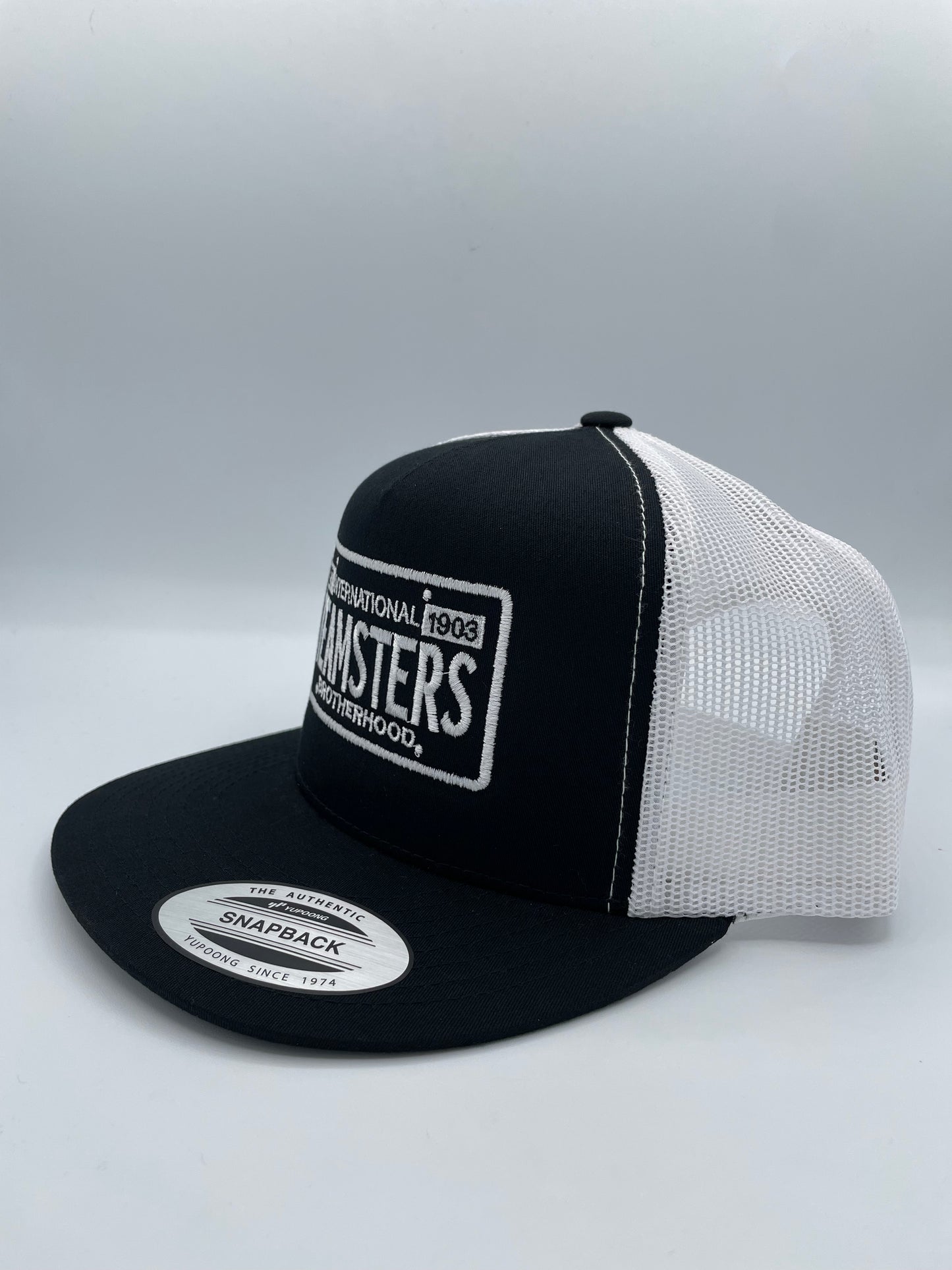 Teamsters Union License Plate Embroidered hat.