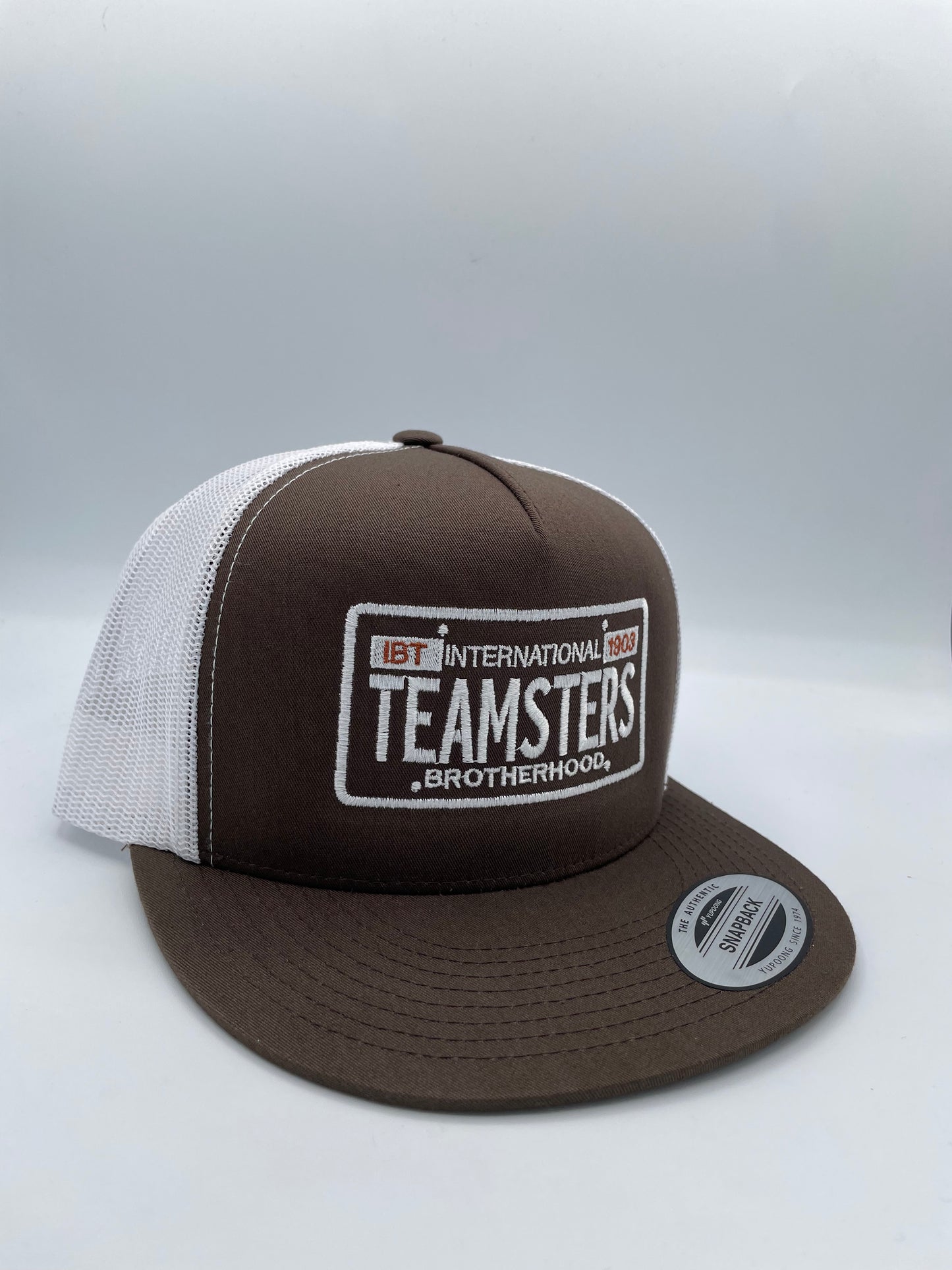 Teamsters Union License Plate Embroidered hat.