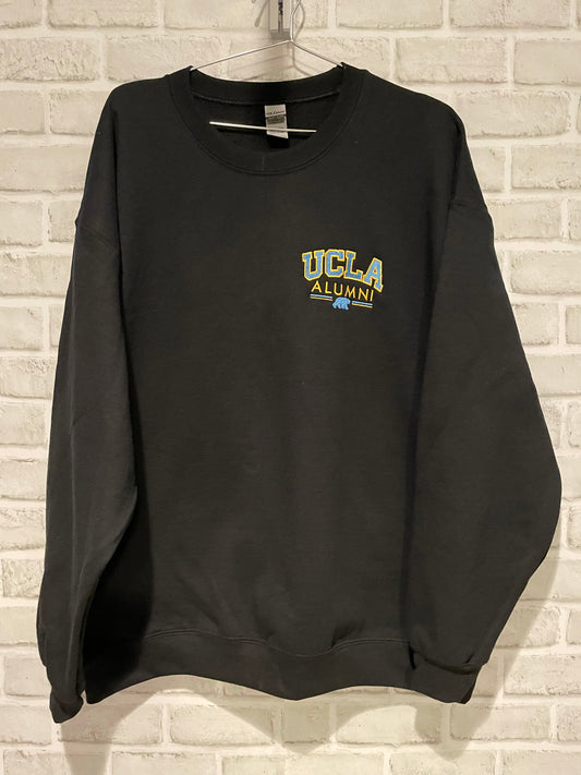 UCLA Alumni Embroider CrewNeck Sweatshirt.