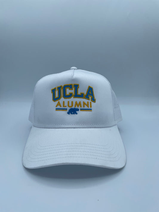 UCLA Alumni Embroidered Trucker Hat.